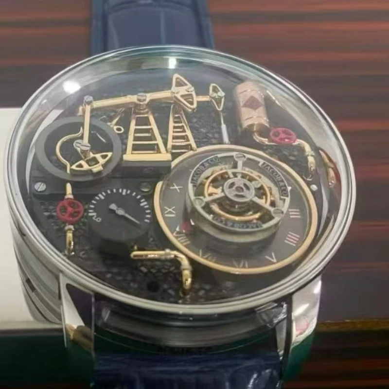 Ограниченная серия часов jaco oil art - Фотография_3