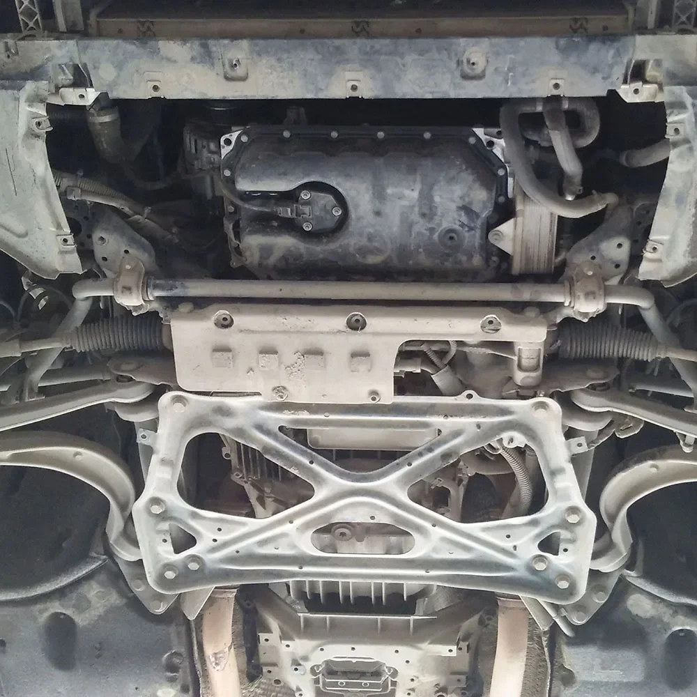 Под двигателем, брызговик - Фотография_2