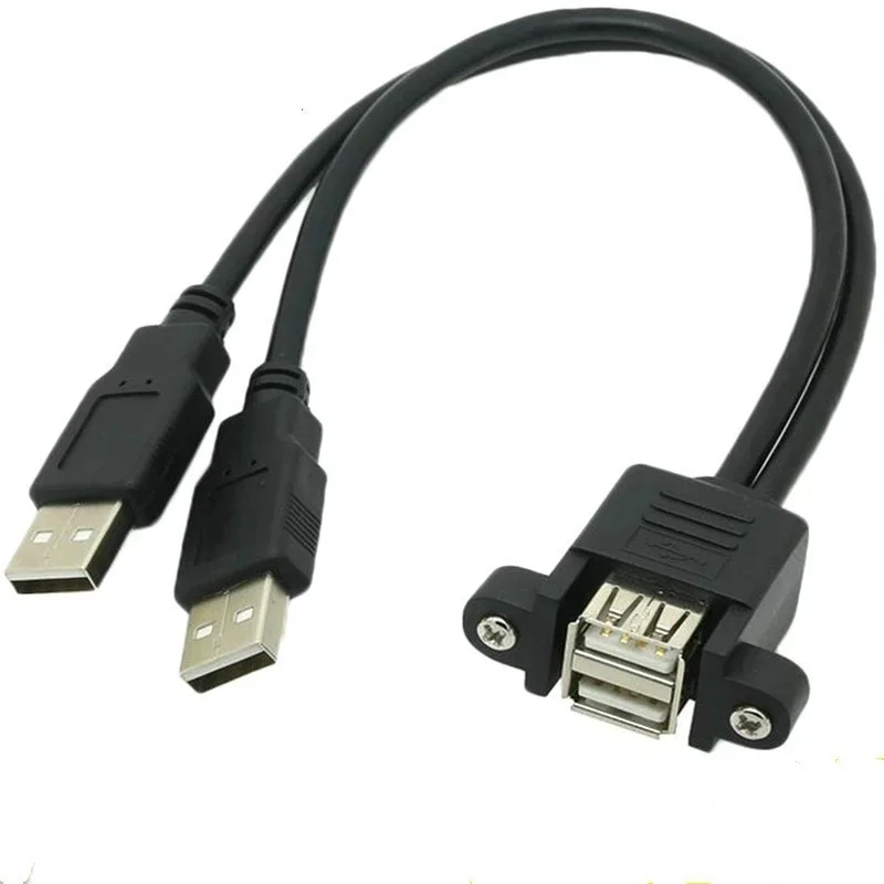 Двойной порт usb 2.0 a между мужчинами и женщинами m/f