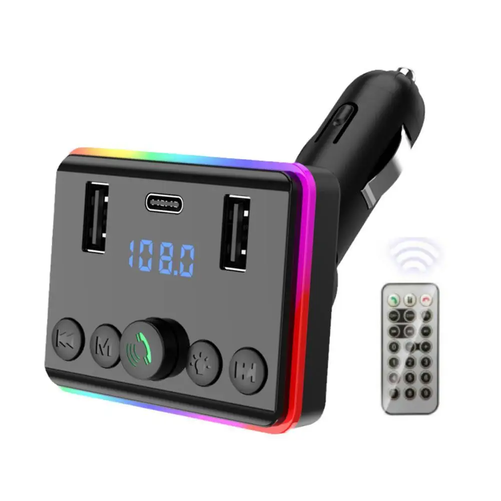Автомобильный fm-передатчик bluetooth 5