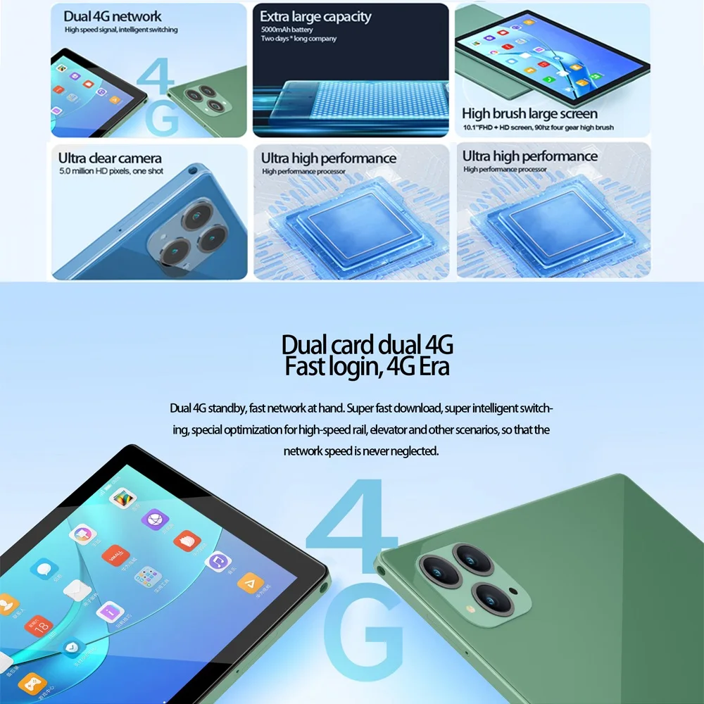 10,1-дюймовые 5g android-планшеты - Фотография_5