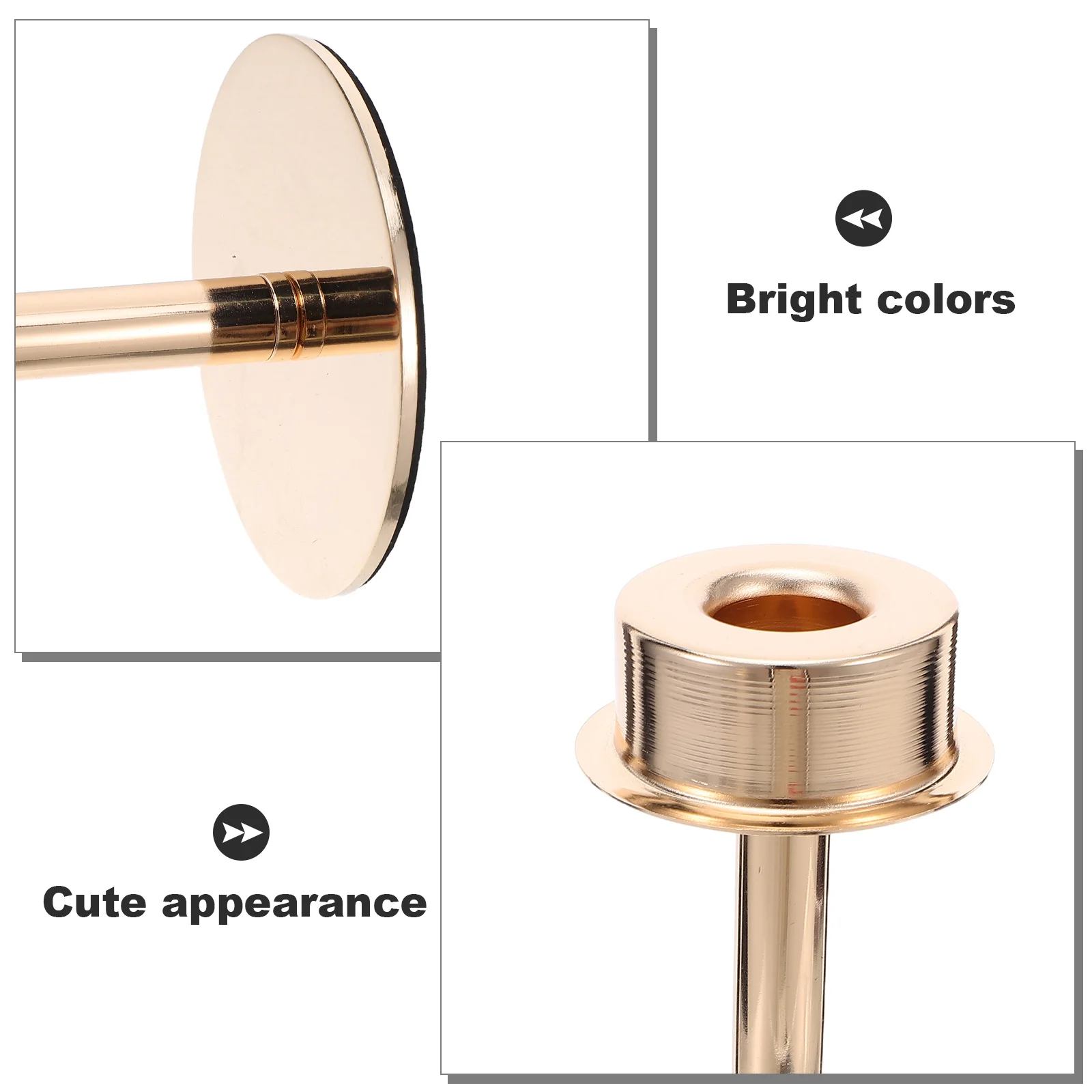 Стеклянные подсвечники с золотой - Фотография_2