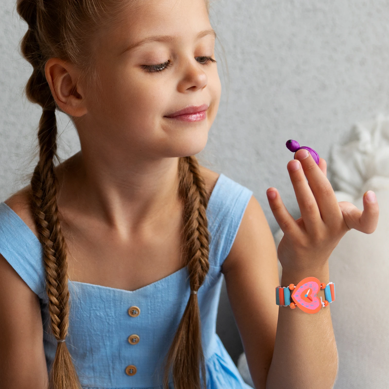 Игрушечные часы с героями мультфильмов - Фотография_3