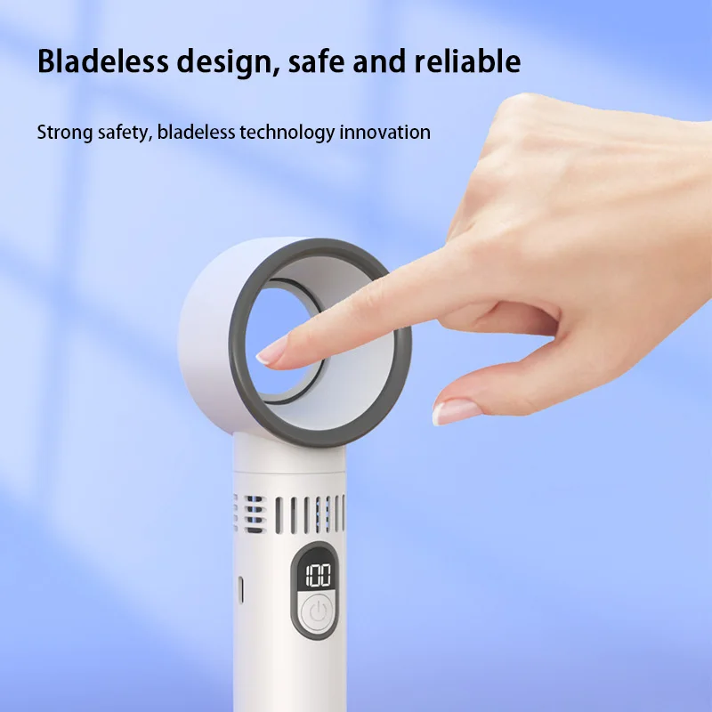 Мини-безлопастной вентилятор xiaomi - Фотография_4