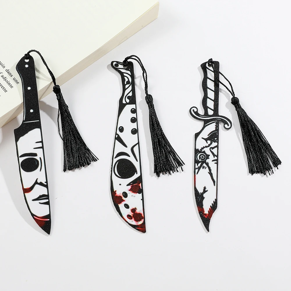 Акриловая закладка-призрак с черной - Фотография_2