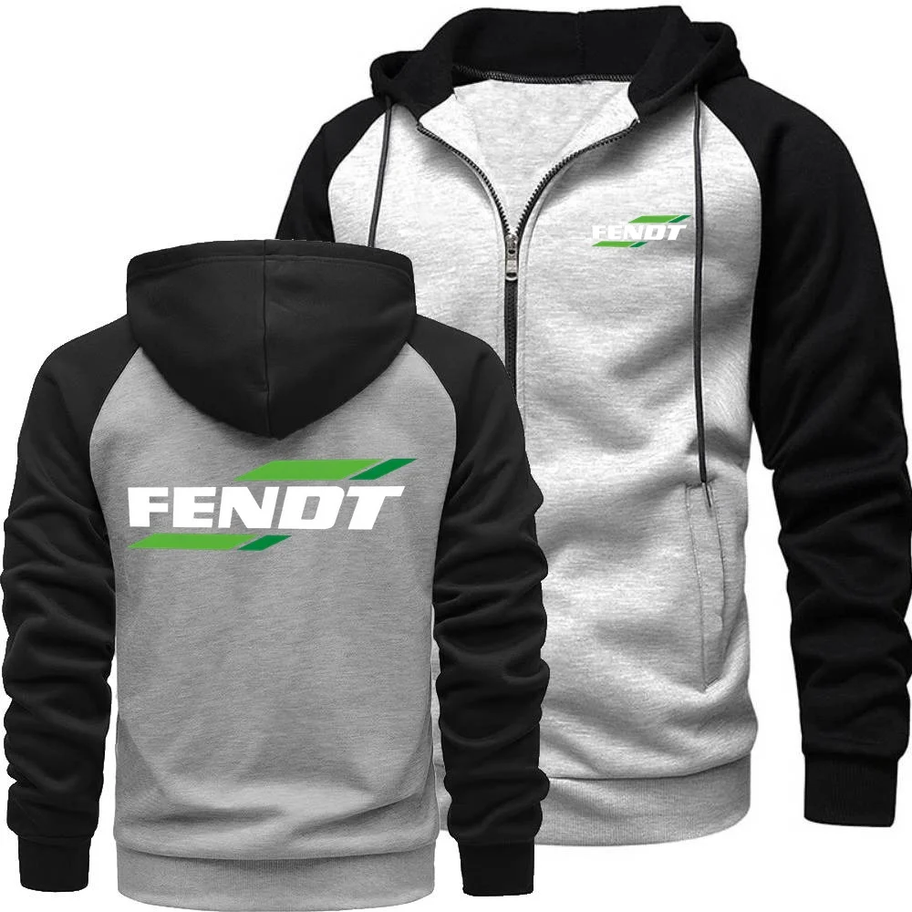 Мужская толстовка трактор fendt - Фотография_4