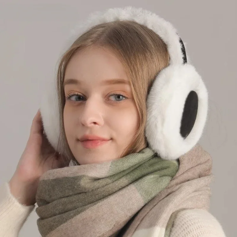 Мягкие плюшевые наушники
