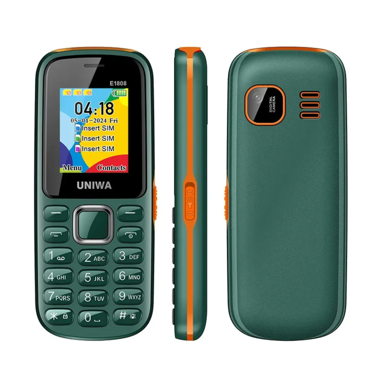 Uniwa e1808 2g клавиатура мобильного телефона 1 - Фотография_4