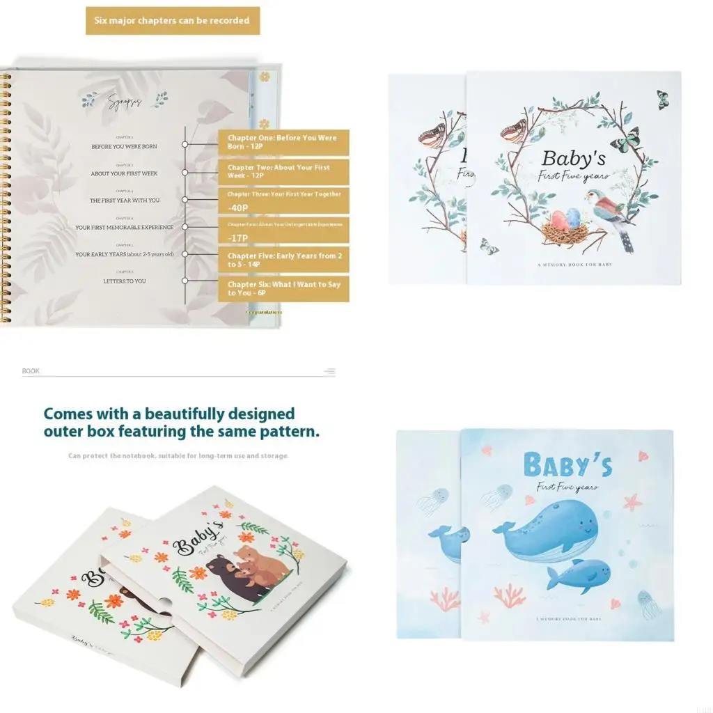 54df baby memory book journ