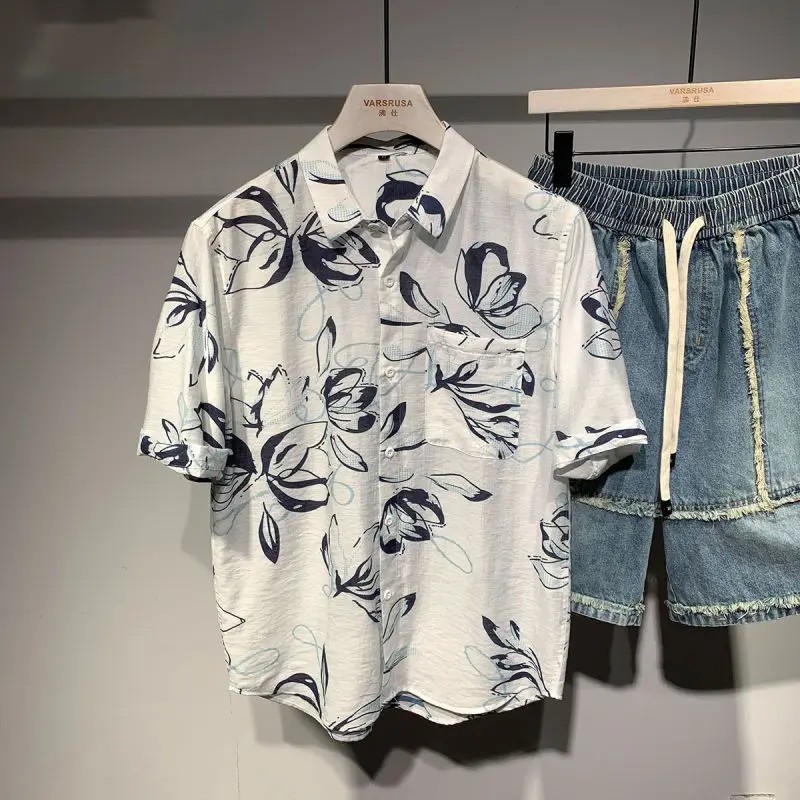 Летняя модная трендовая рубашка - Фотография_4