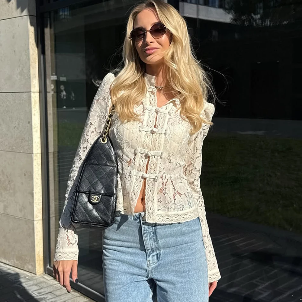 Роскошная кружевная блузка tuularose - Фотография_2