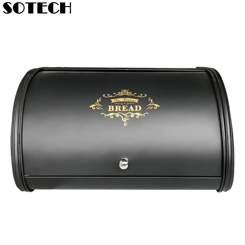 Металлическая хлебница