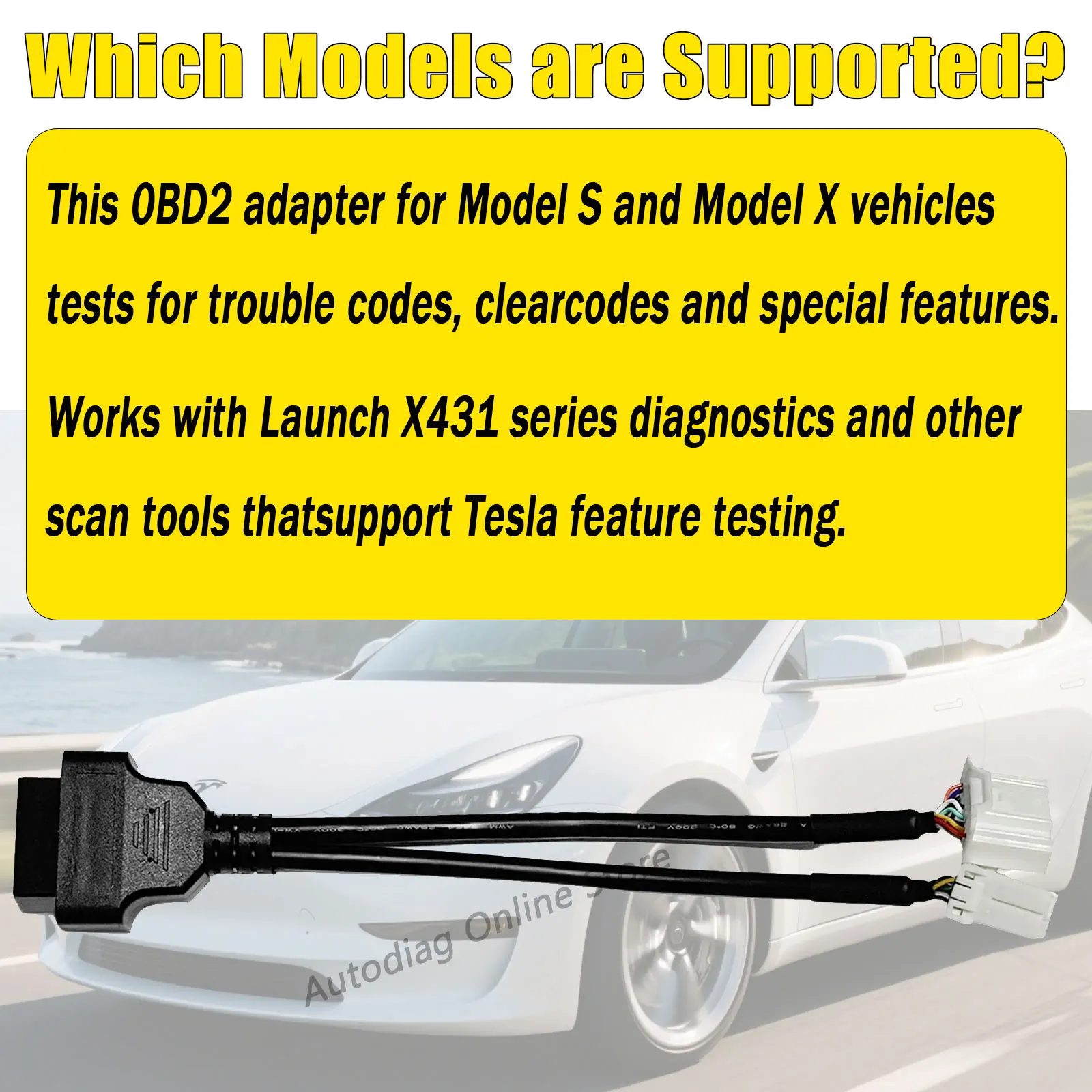 Obd2 диагностический кабель obd2 - Фотография_5