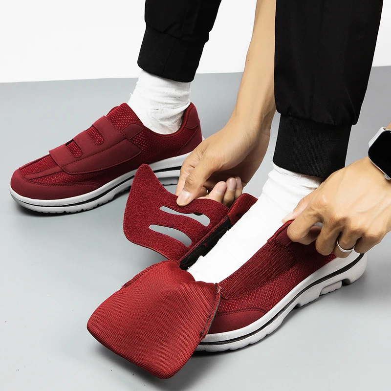 Кроссовки с широким носком для толстой стопы - Фотография_3