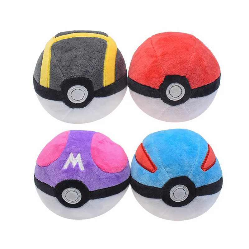Pokeball plush master ball poke - Фотография_2