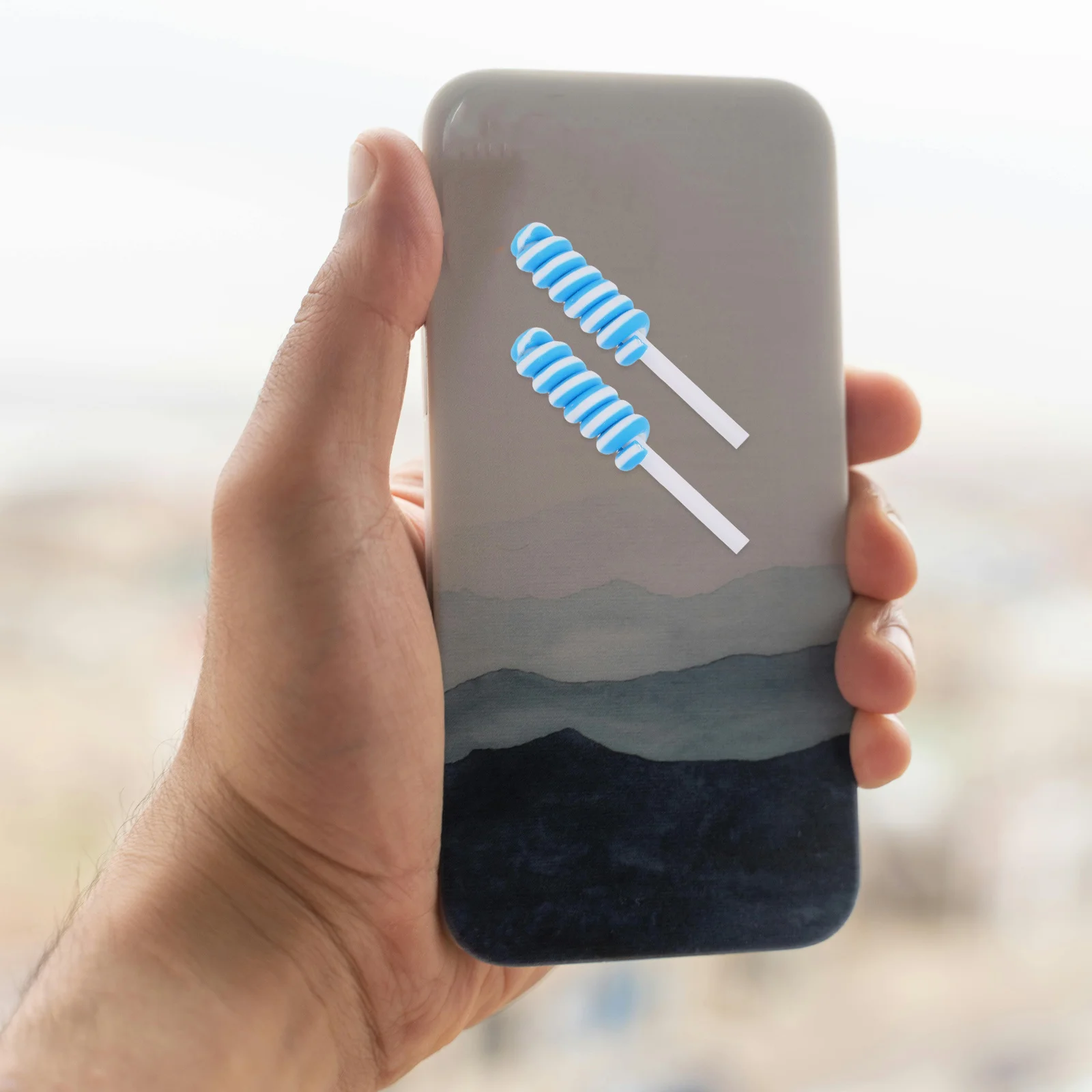 Чехол для телефона с леденцом - Фотография_6