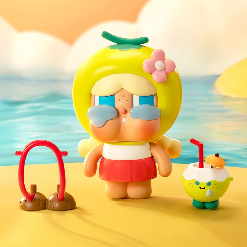 Pop mart crybaby кокосовая фигурка-зеленая ограниченная серия до 2 шт