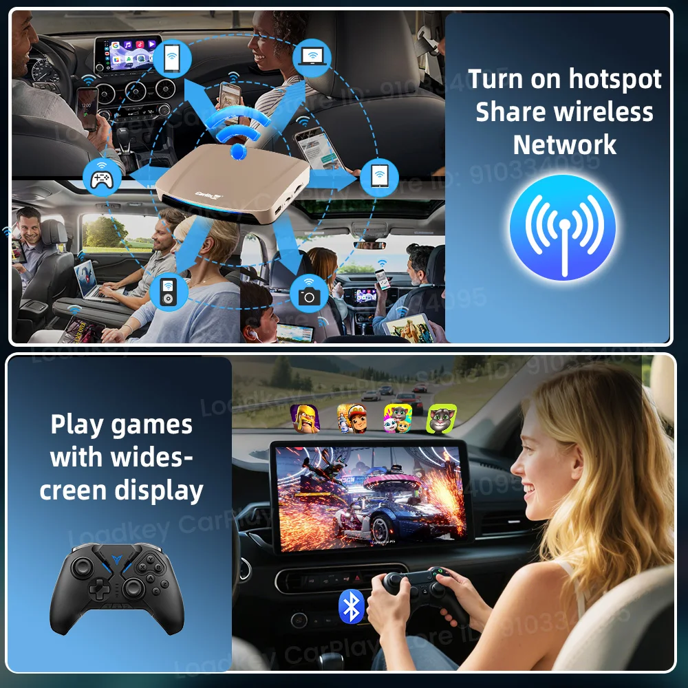 Carlinkit android 15 беспроводной - Фотография_6