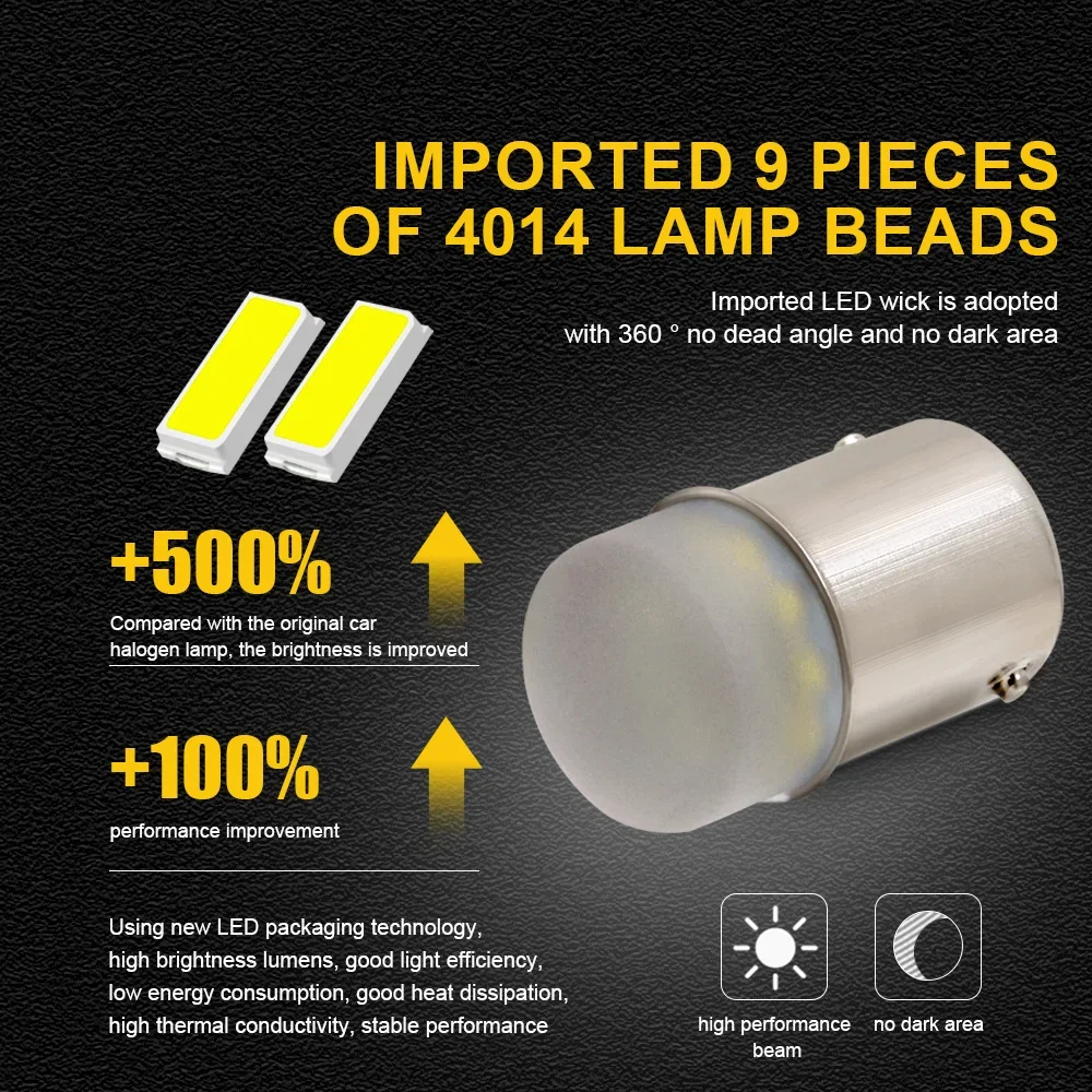 R5w r10w mini led 1156 p21w ba15s - Фотография_2
