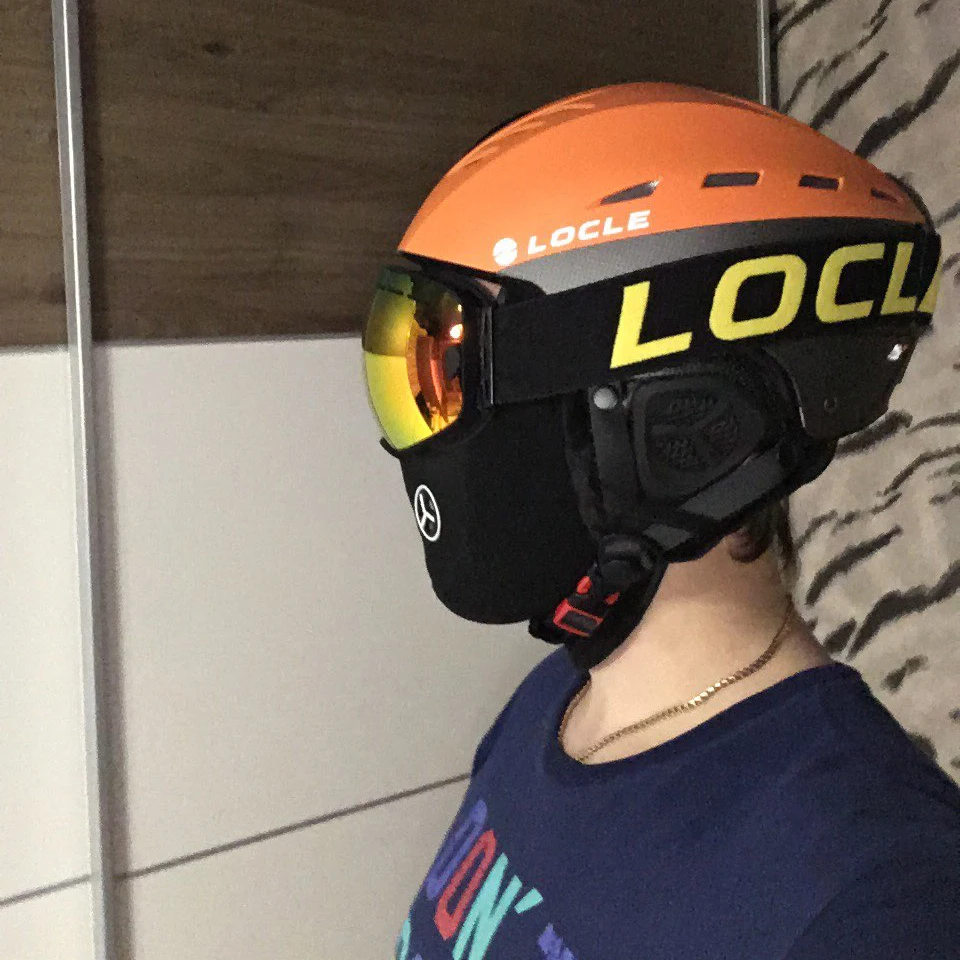 Locle профессиональный лыжный шлем для мужчин - Фотография_3