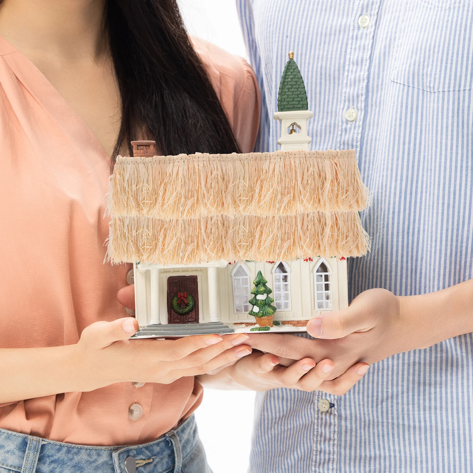 Искусственная соломенная панель на крышу - Фотография_2