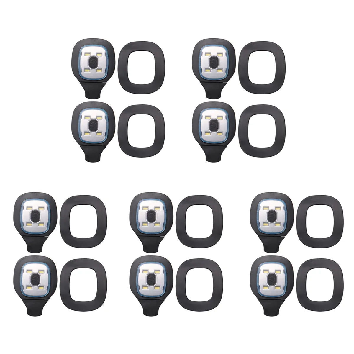 Usb перезаряжаемый светильник для светодиодной шапки-бини