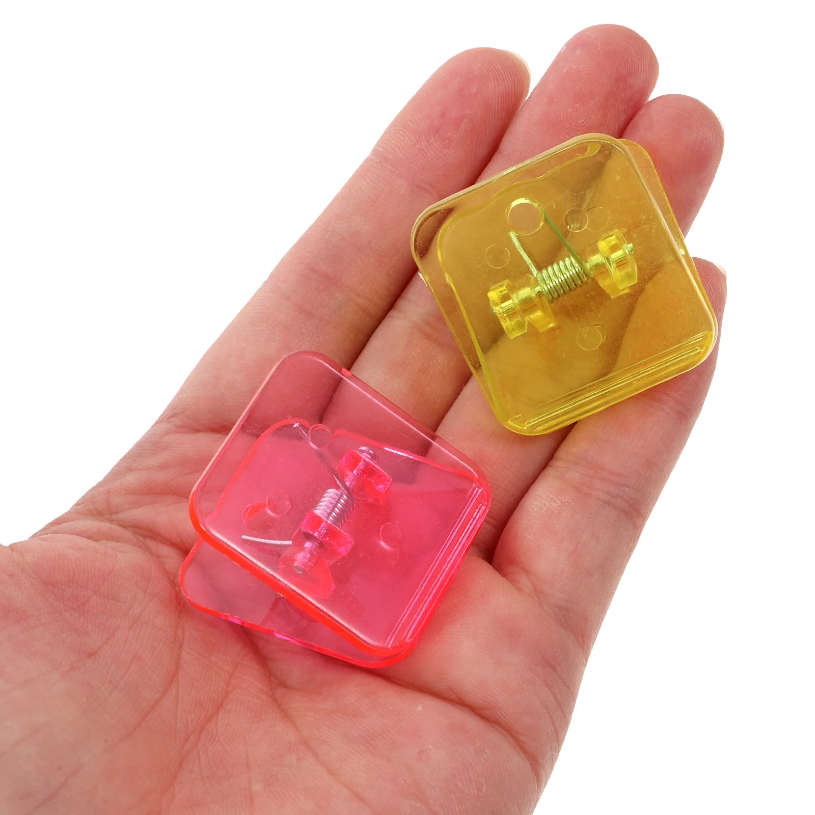 Пластиковый зажим для бумаги портативный - Фотография_4