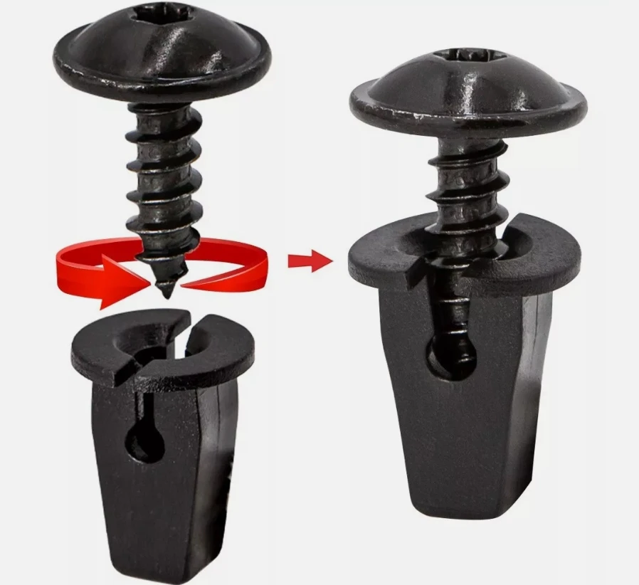 10 пар крепежных болтов для накладки шасси крыла для vw torx - Фотография_6