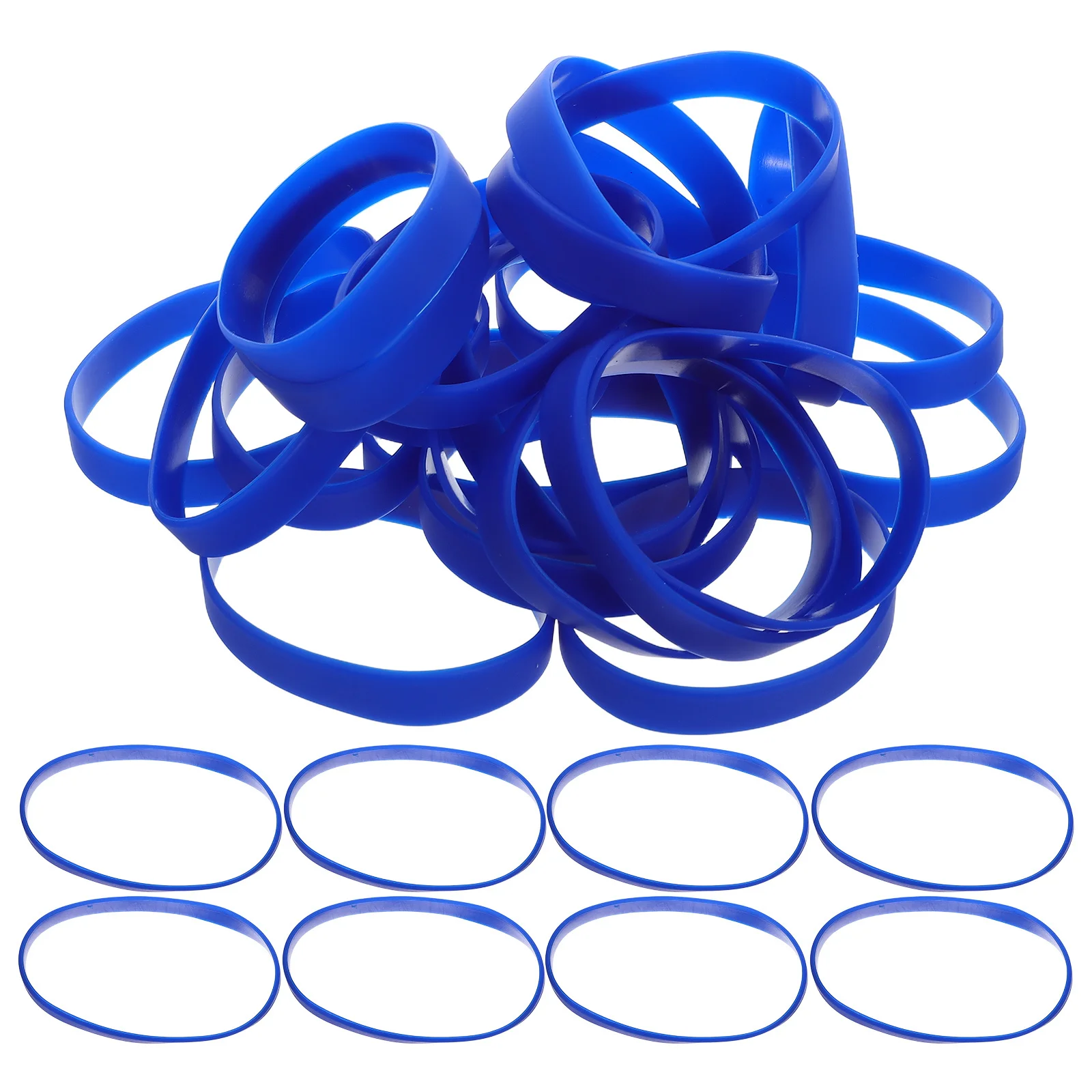 Синие силиконовые браслеты - Фотография_6