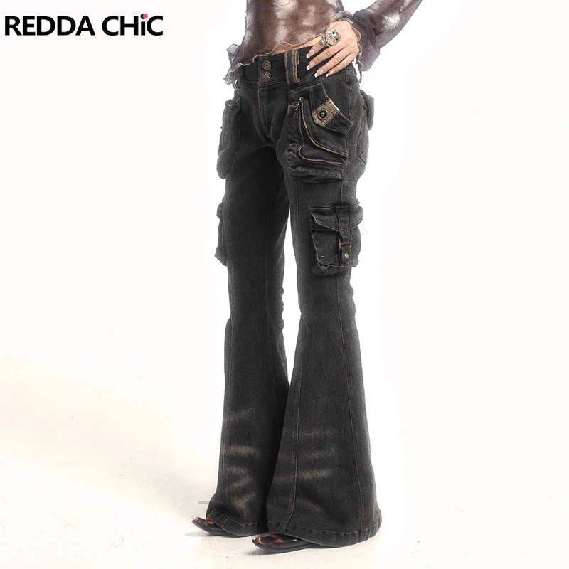 Reddachic женские брюки-карго с