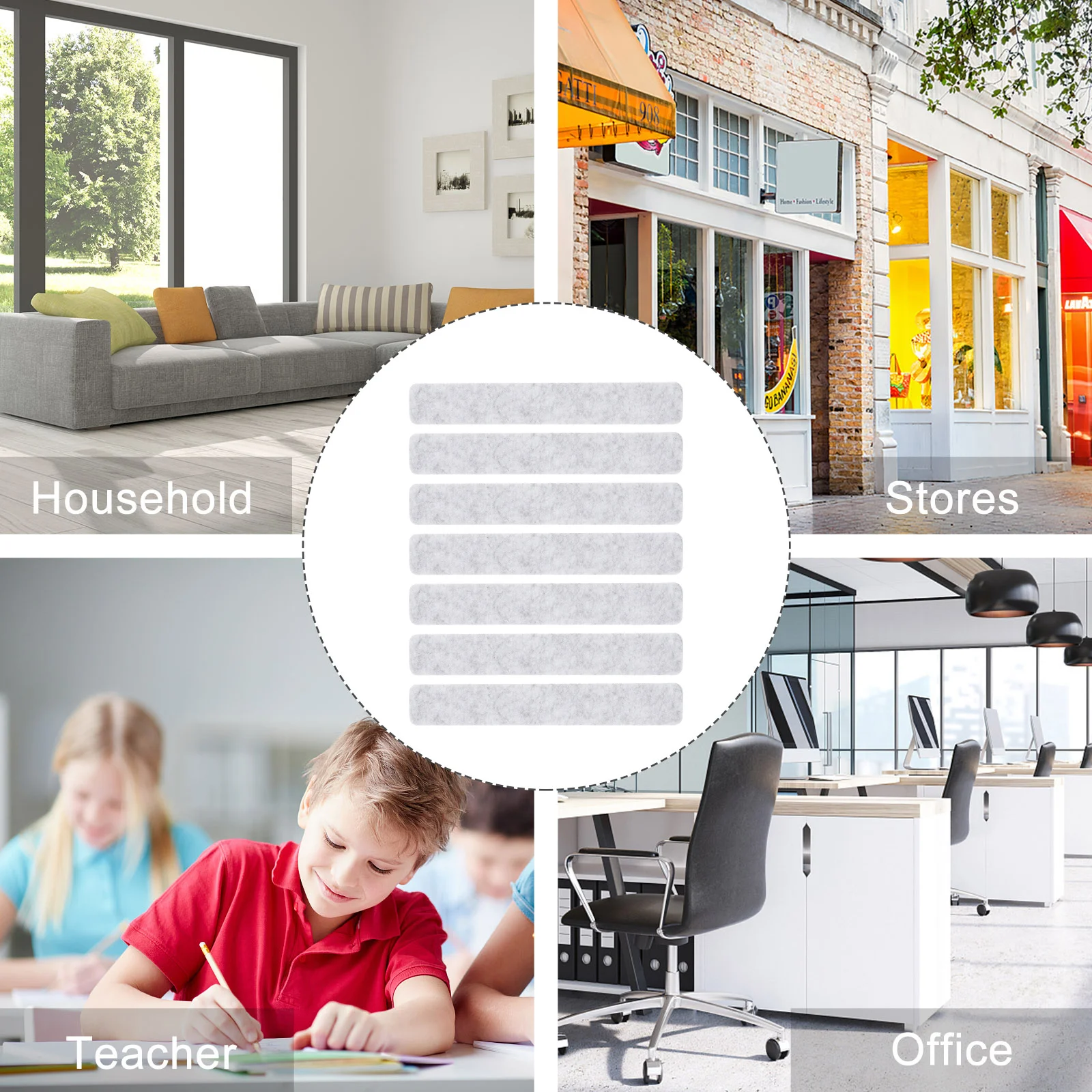 Фетровые полоски для объявлений - Фотография_2