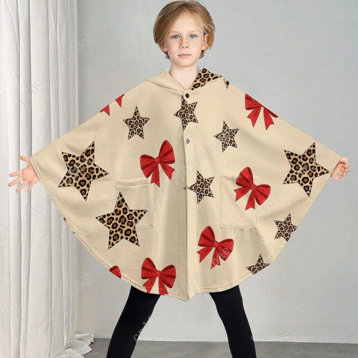 Уютный фланелевой свитер-одеяло - Фотография_2