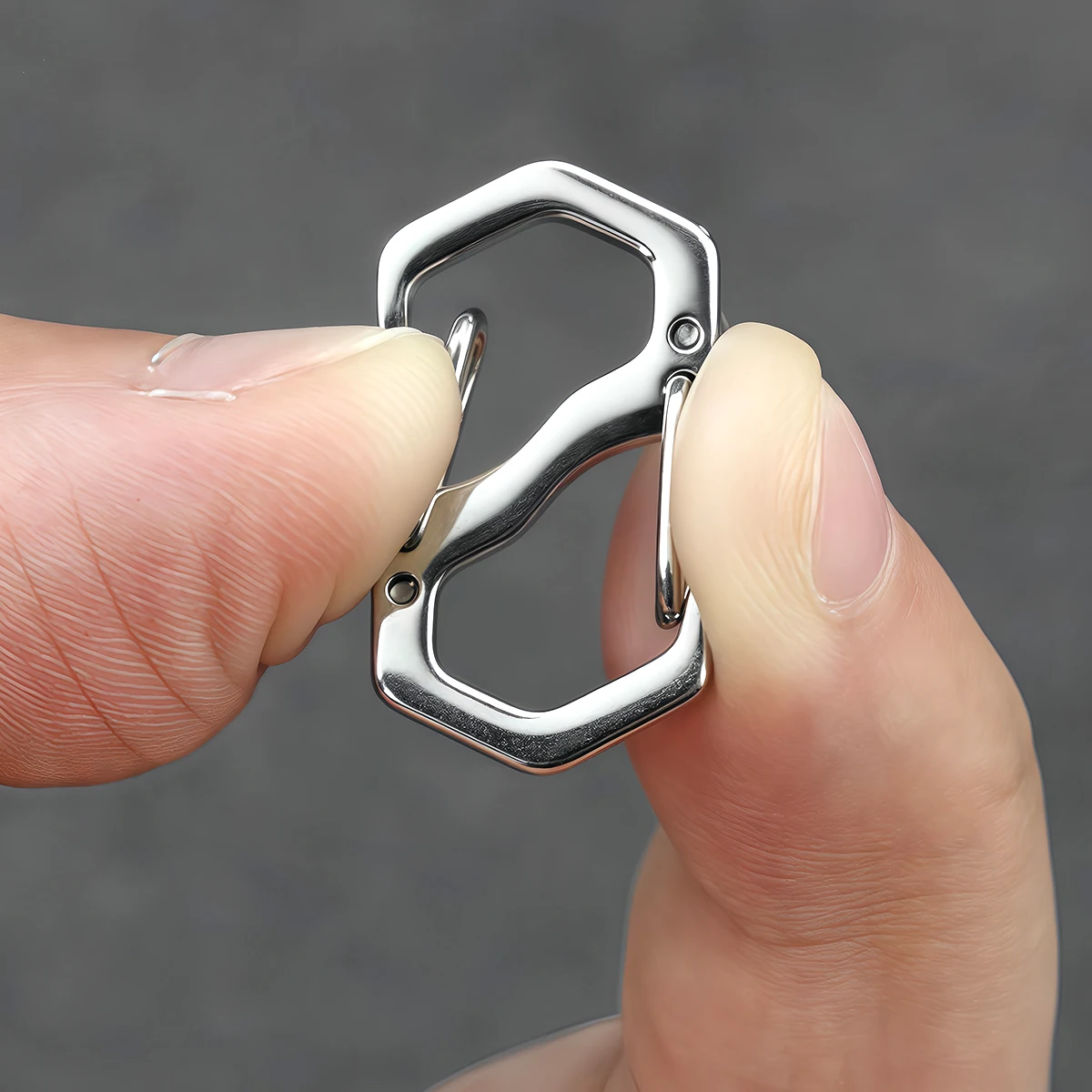 Пряжка из нержавеющей стали с буквой s - Фотография_4