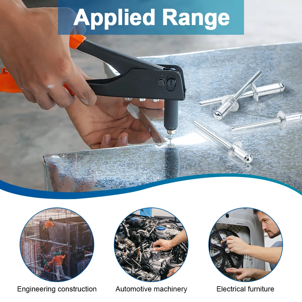 Алюминиевые глухие заклепки m2 - Фотография_6