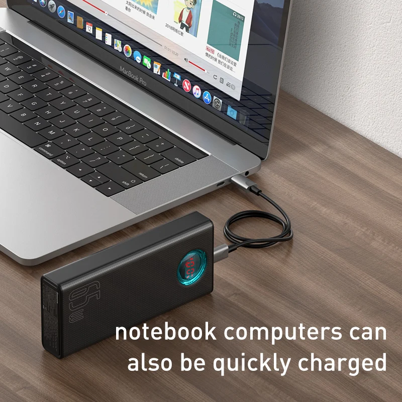 Power bank baseus 65w 30000mah - Фотография_3