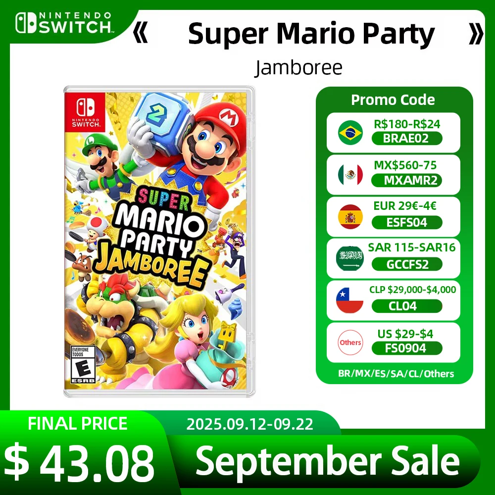 Super mario party jamboree nintendo switch игры