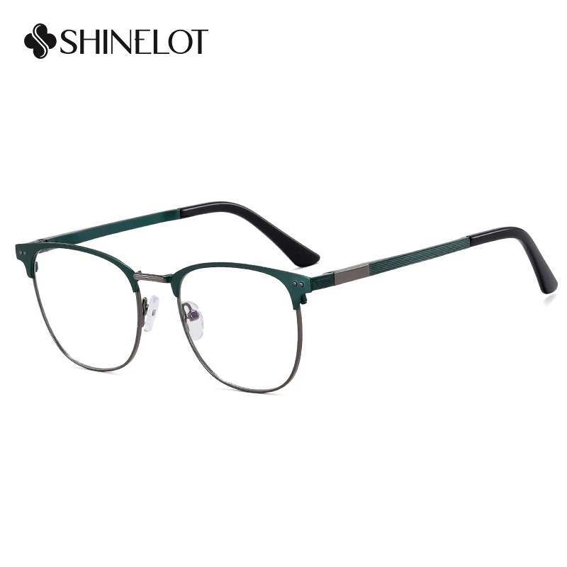 91384 мужские овальные очки в оправе для защиты глаз - Фотография_5