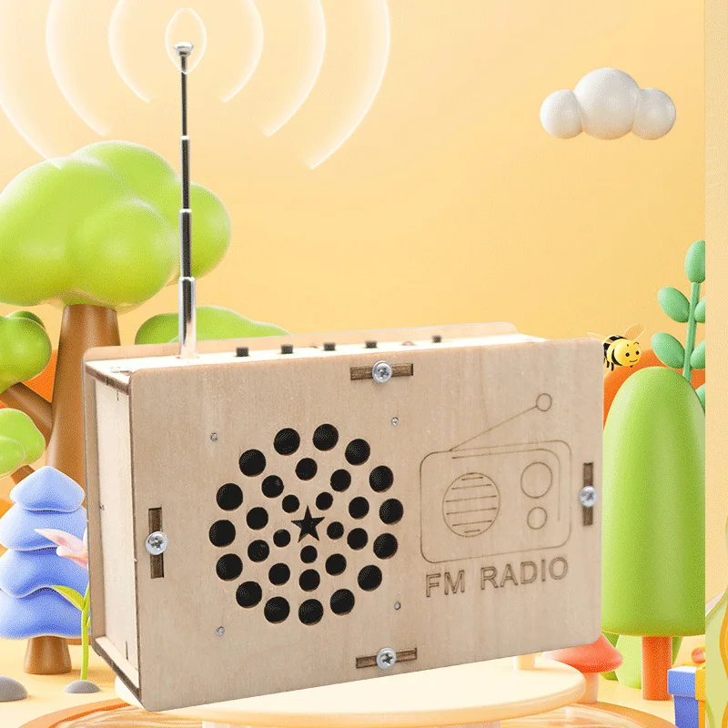 Diy fm радио модель студенческое