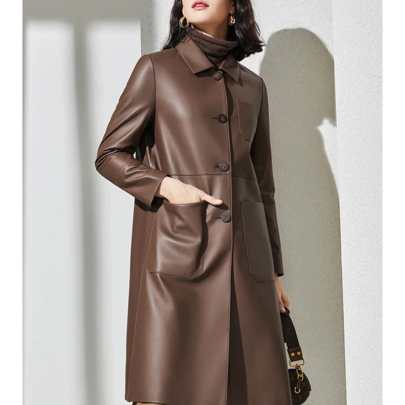 Женская дубленка