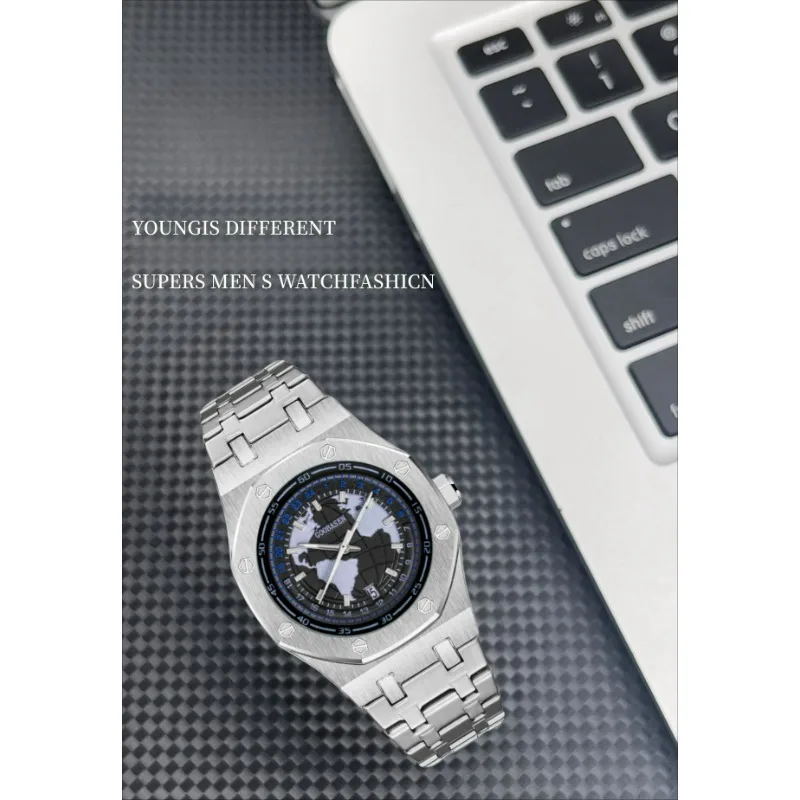 Механические часы в стиле earth для мужчин - Фотография_6