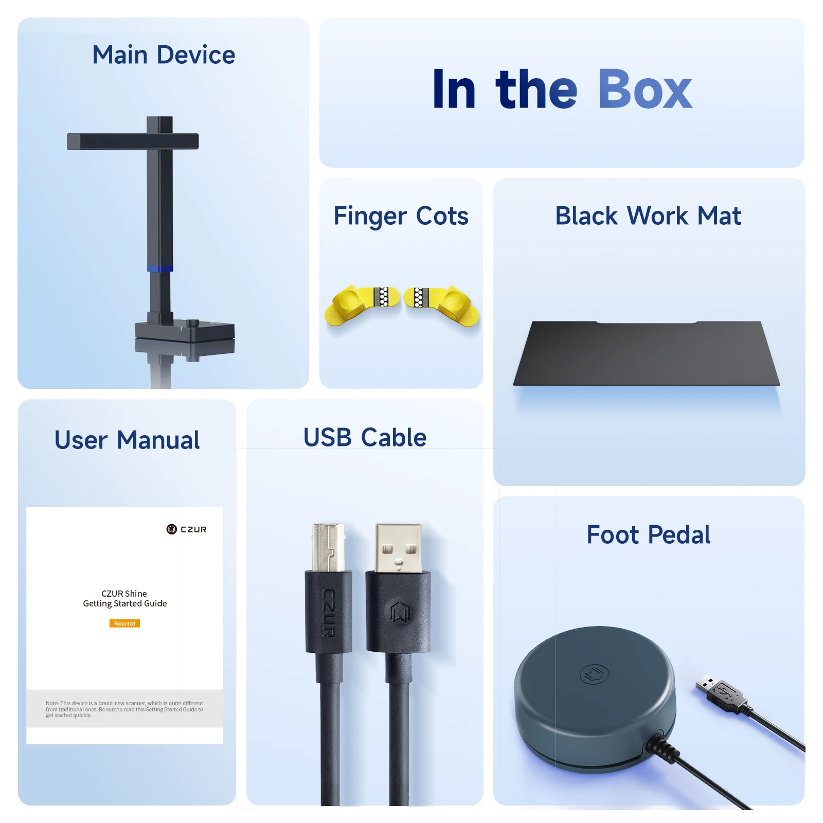 Ультрапортативный 13-мегапиксельный книжный сканер czur shine - Фотография_6