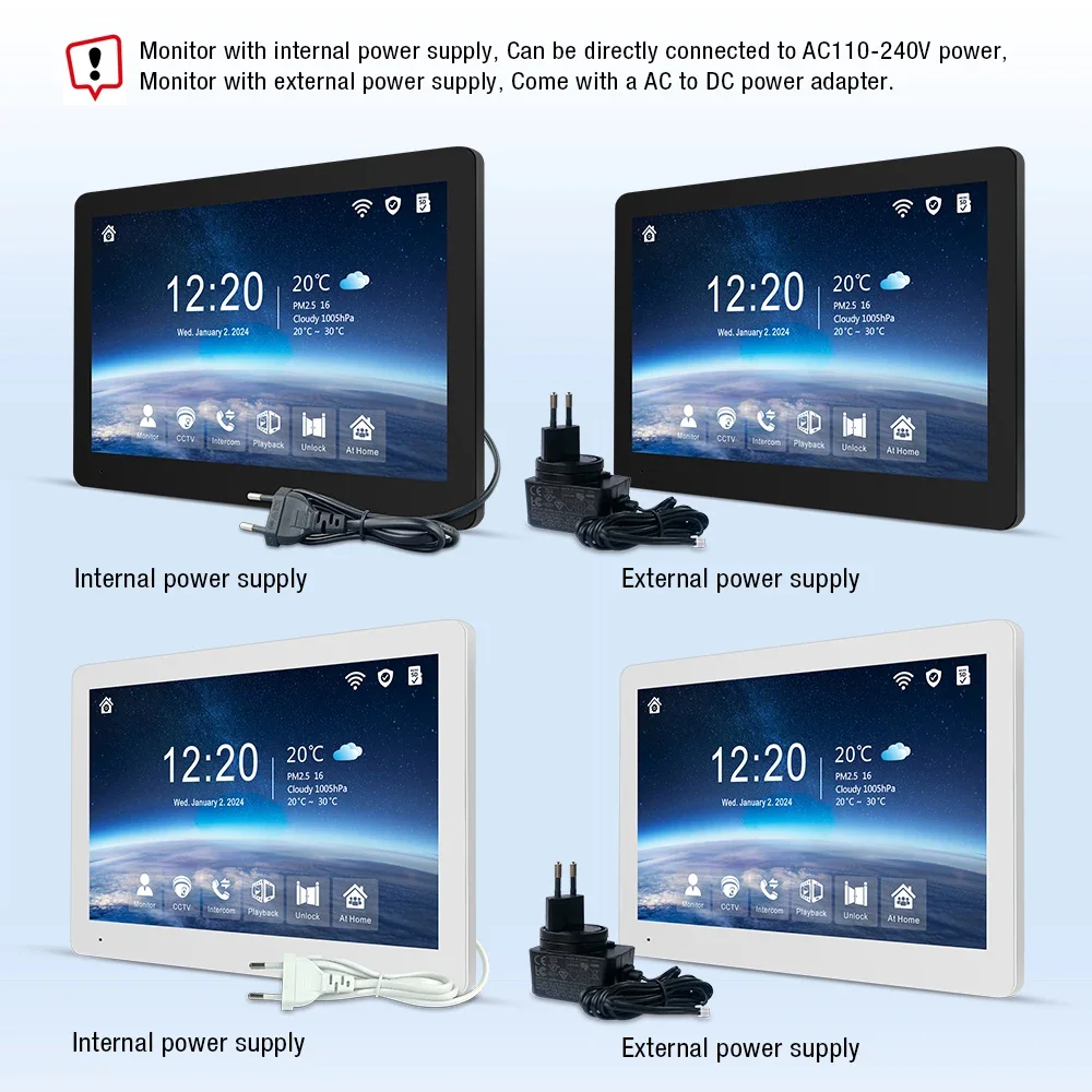 Комплект видеодомофона tuya wireless - Фотография_2