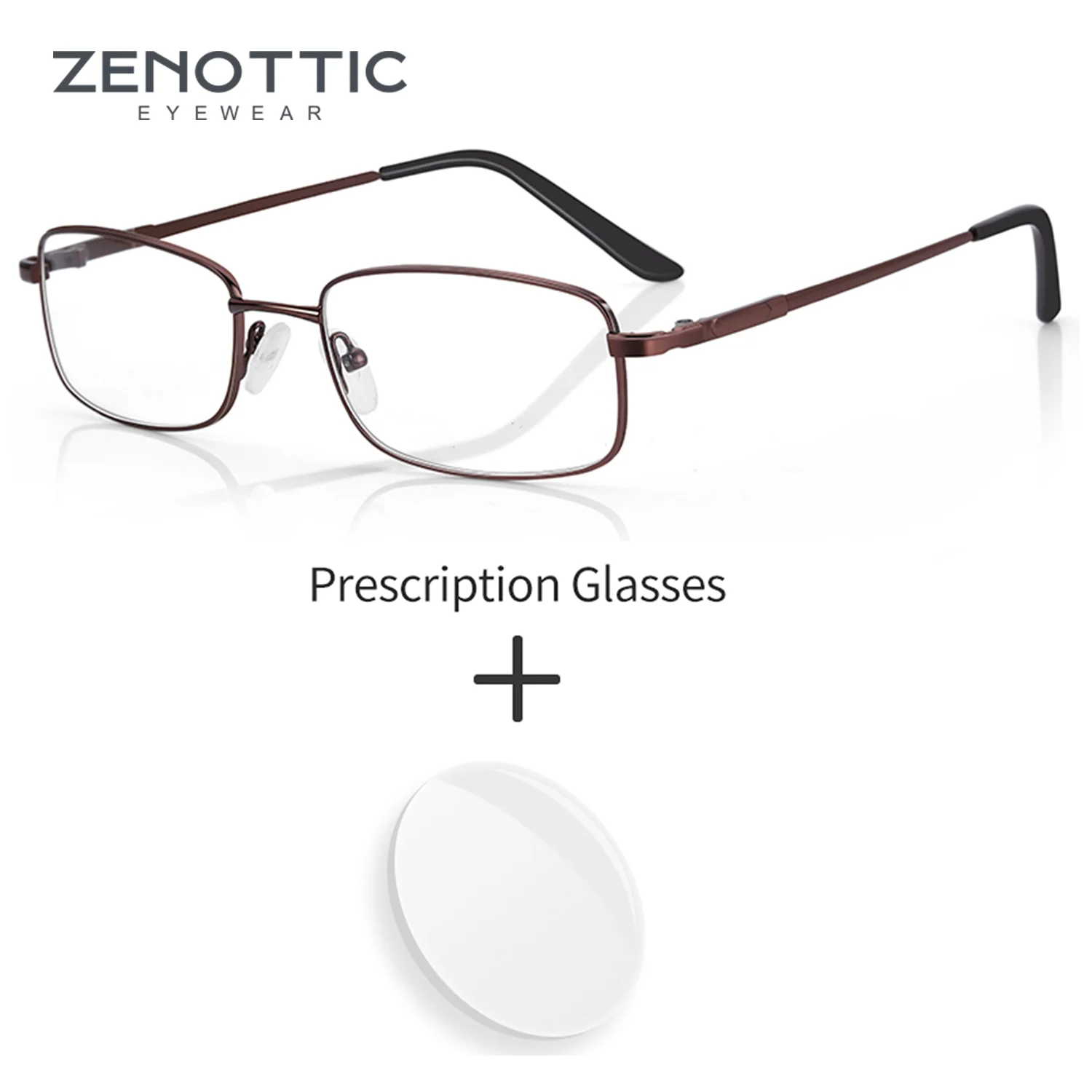 Металлические очки по рецепту