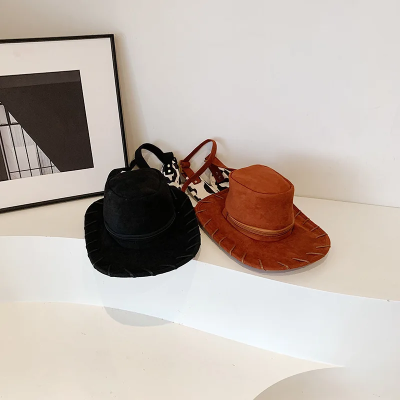 Рюкзак в стиле вестерн с ковбойской шляпой - Фотография_4