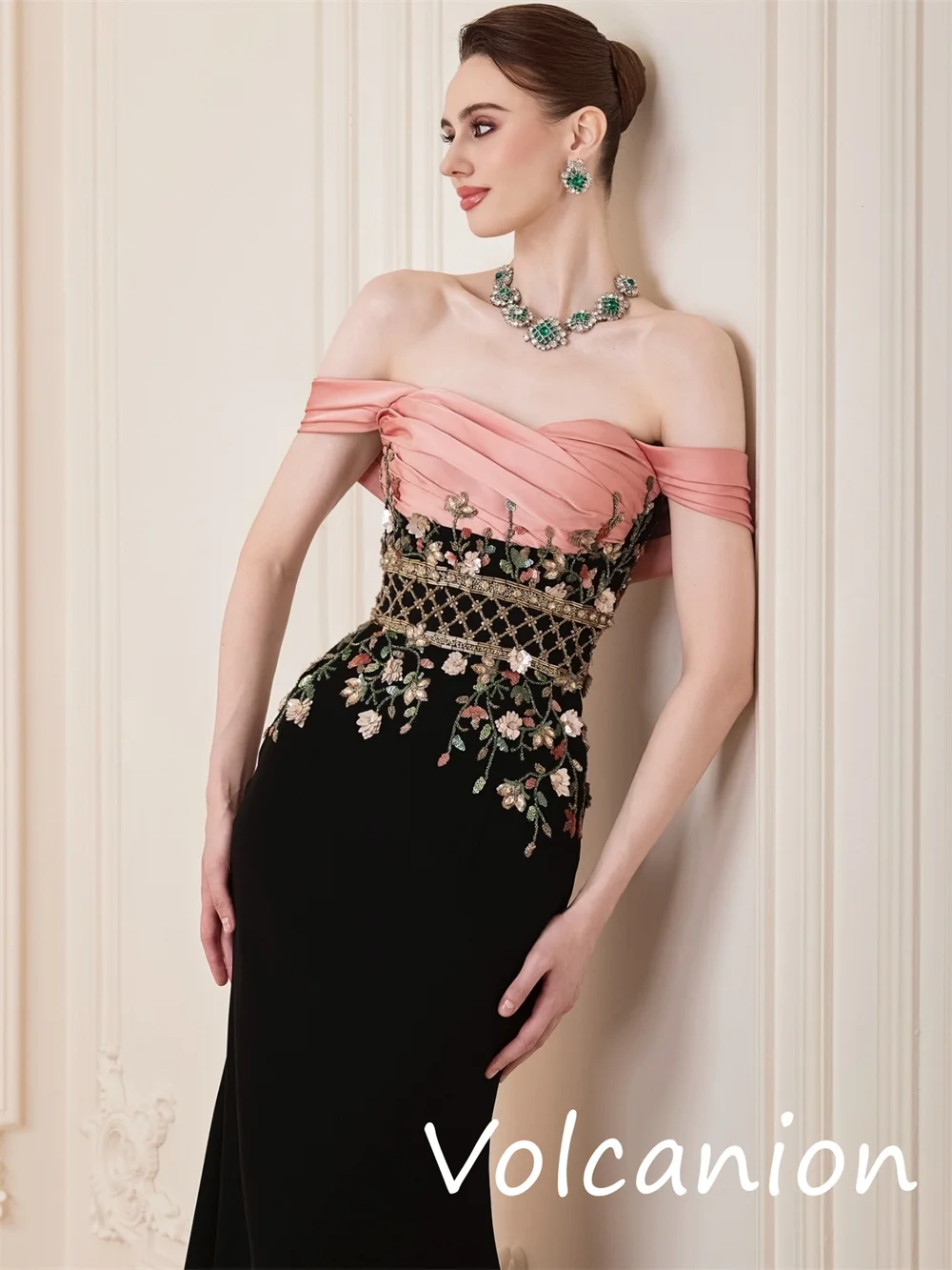 Индивидуальные пасторальные джерси унисекс с блестками и цветком - Фотография_3