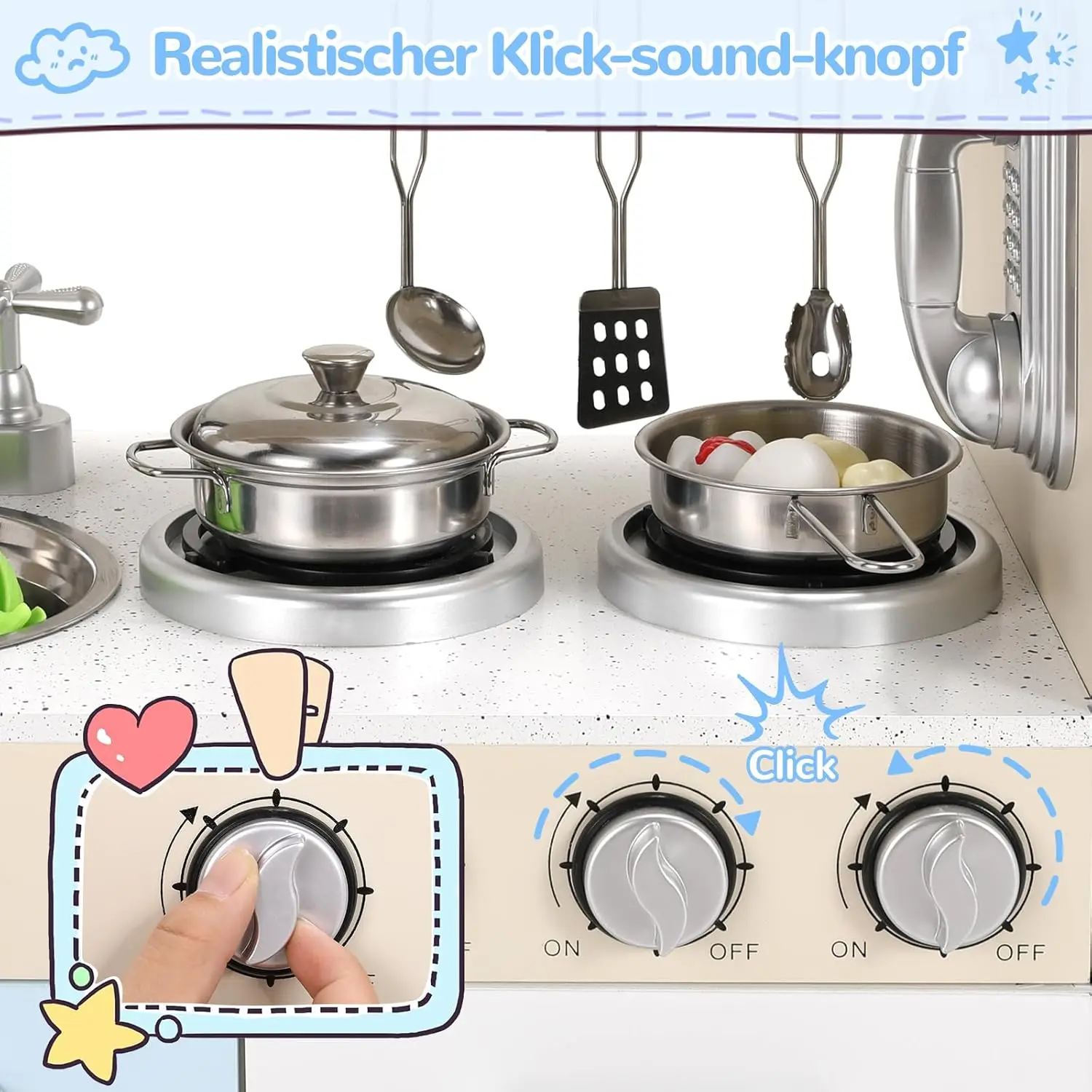 Детский деревянный игровой набор