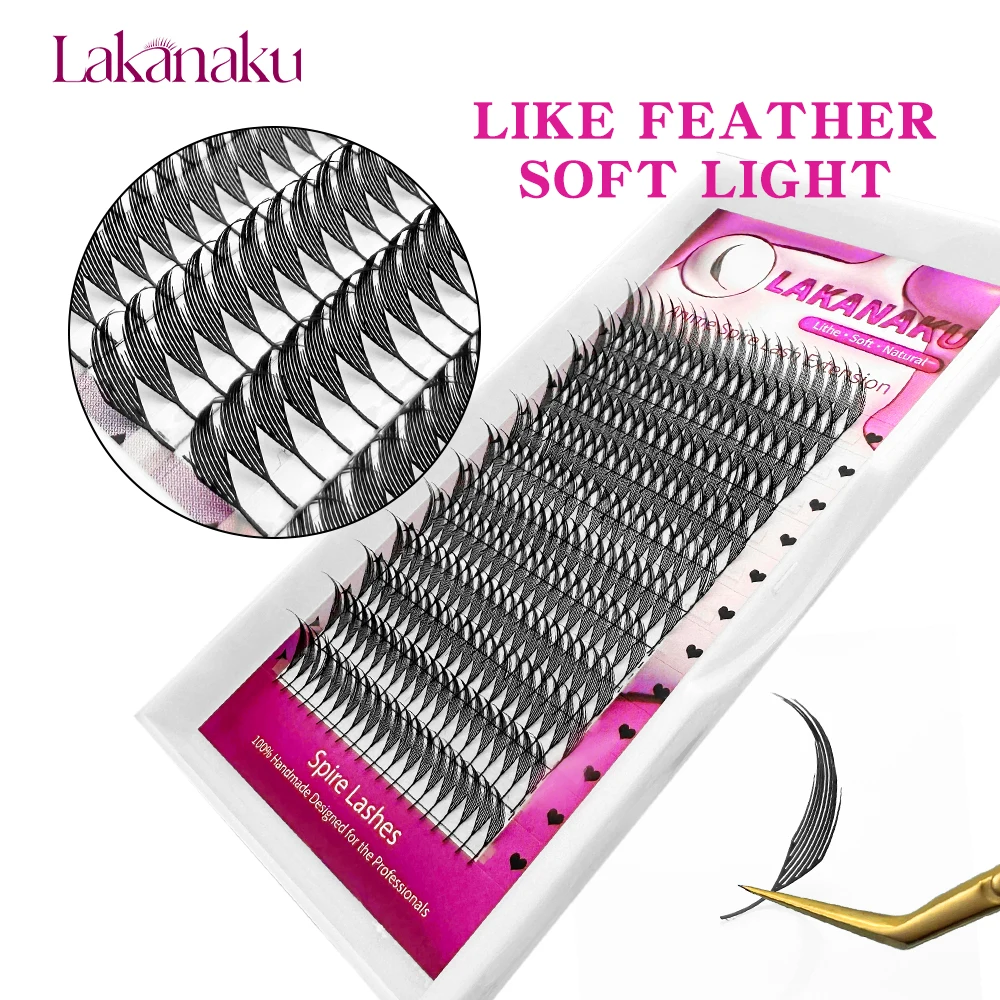 Lakanaku spire lashes перья индивидуальные - Фотография_5