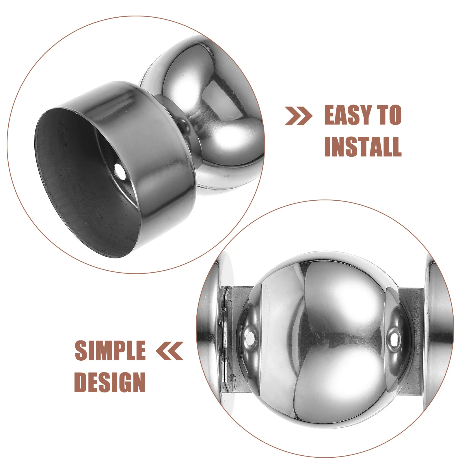 Соединитель для перил из нержавеющей стали - Фотография_4