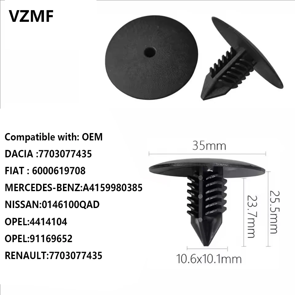 Oe7703077435 универсальная автомобильная потолочная пряжка - Фотография_5