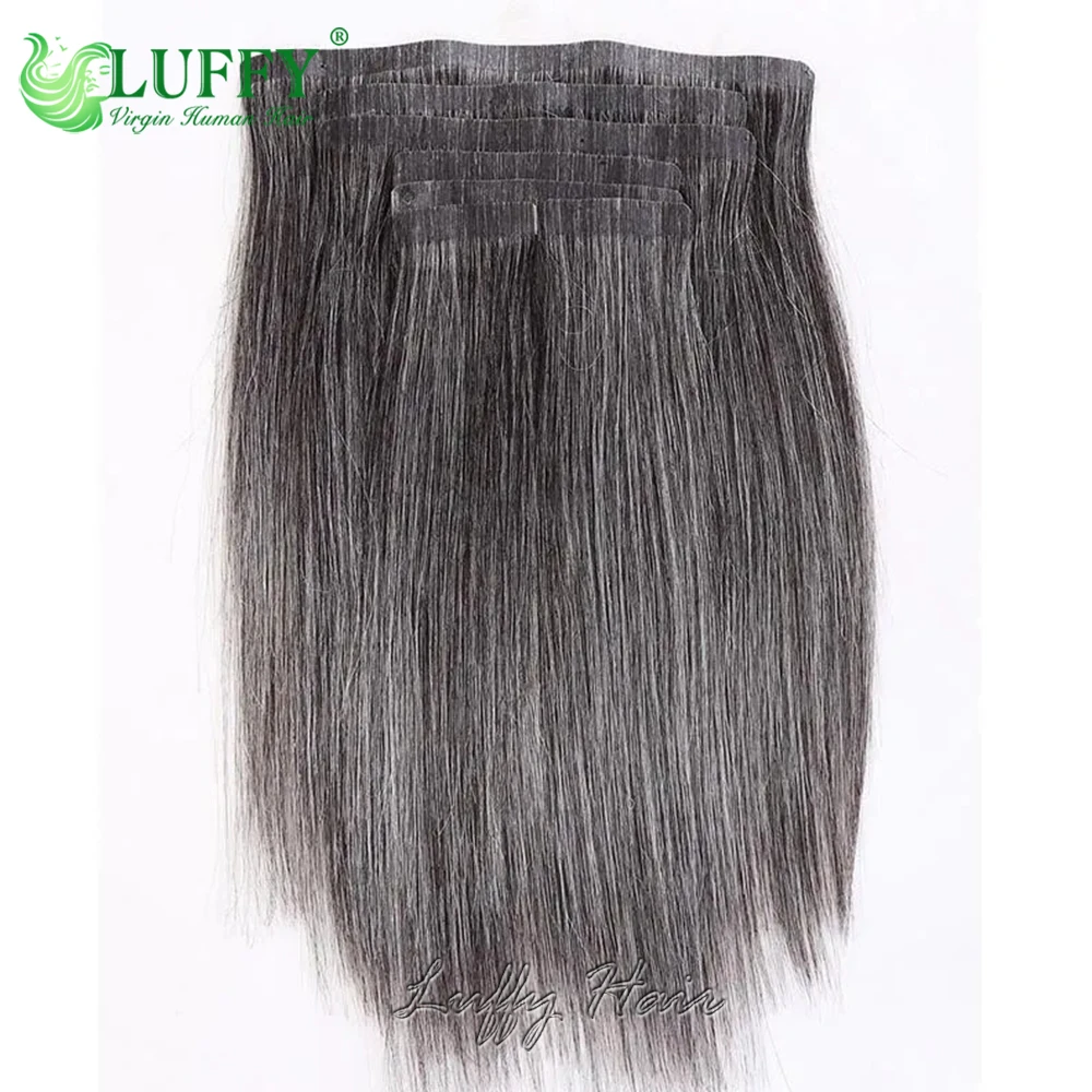 Salt pepper seamless pu clip in - Фотография_2
